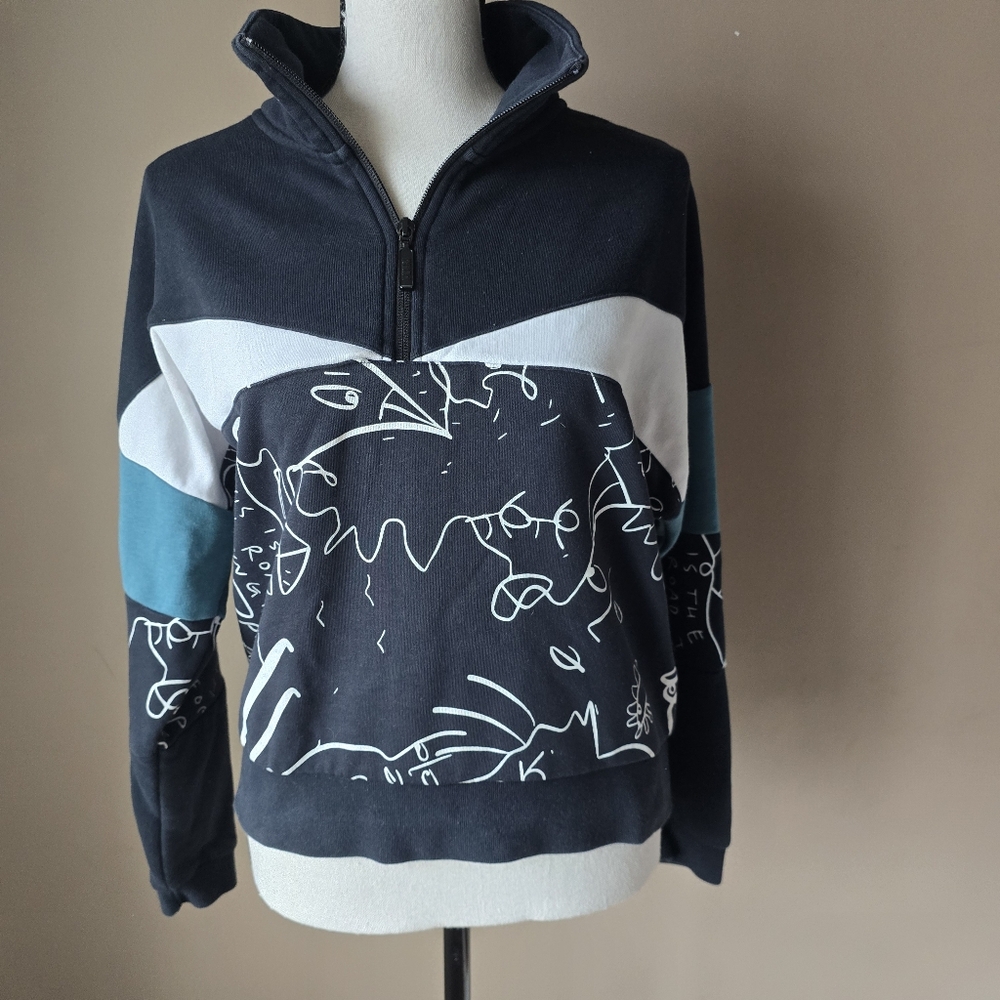 Puma X Shantell Martin Graphic Pullover Size S